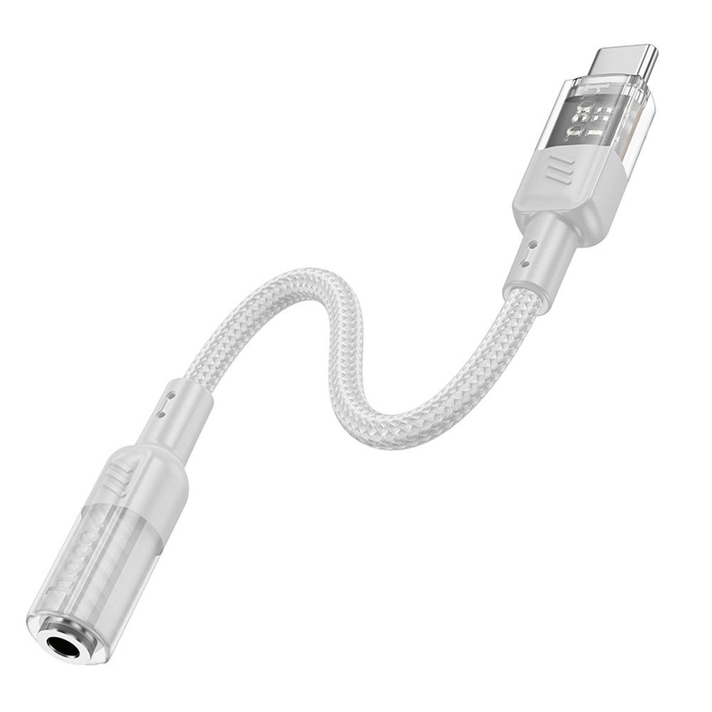 Adaptor Audio USB-C - 3.5mm HOCO LS37, Gri