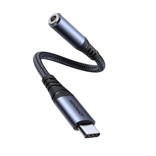 Adaptor Audio USB-C - 3.5mm Joyroom SY-C01, Negru