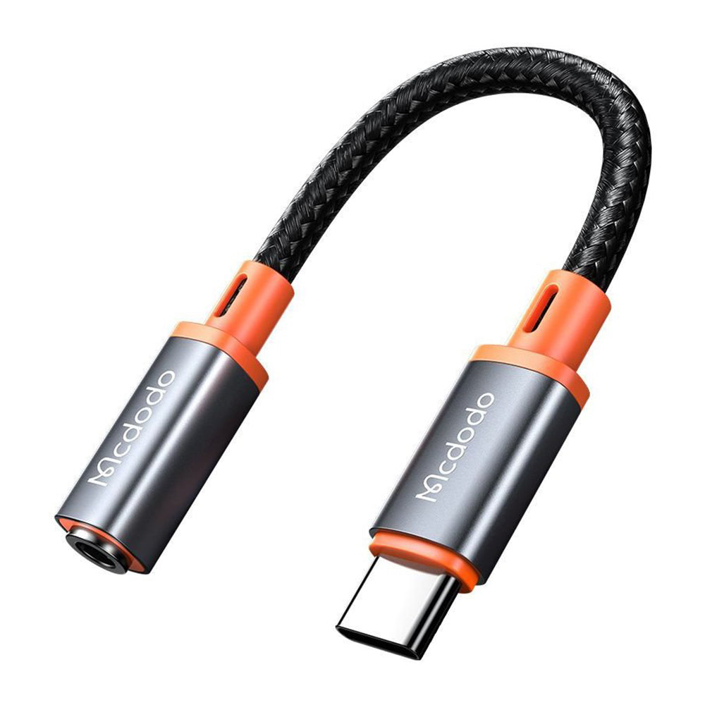 Adaptor Audio USB-C - 3.5mm McDodo CA-7561, Negru