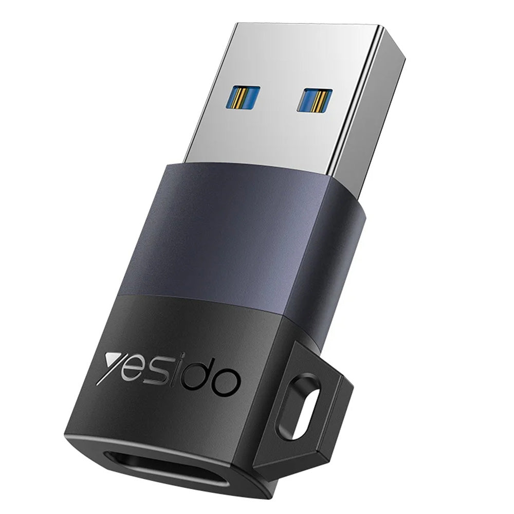 Adaptor Date si Incarcare USB-C - USB-A Yesido GS34, Gri