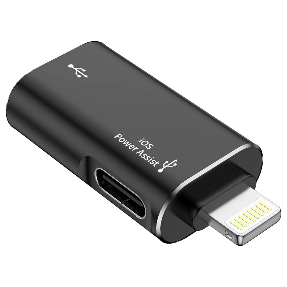 Adaptor OTG Lightning - USB-A Techsuit A18 AluVoltX, Negru