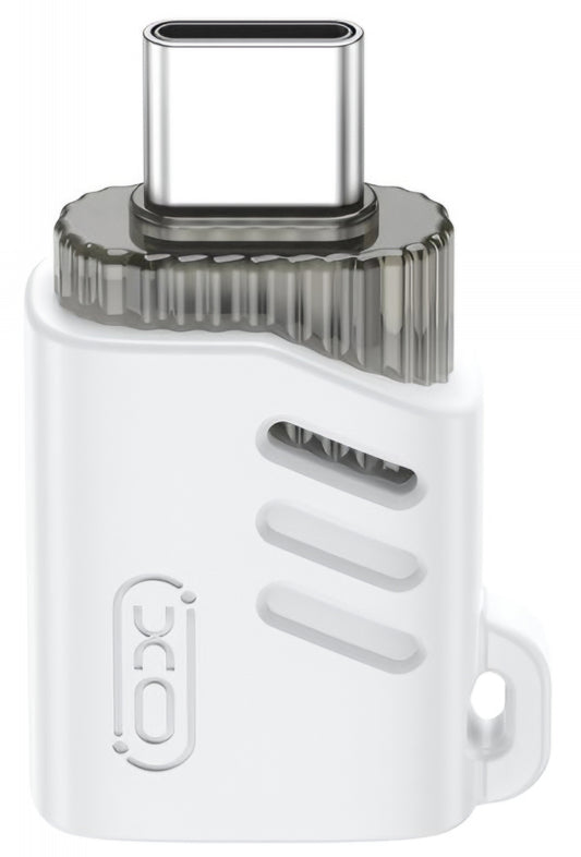 Adaptor OTG USB-C - USB-A XO Design NB256B, Alb