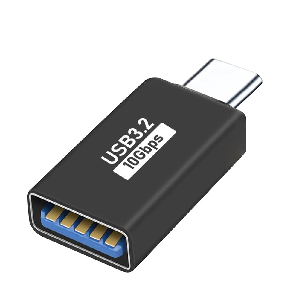 Adaptor OTG USB-C - USB-A Techsuit A14 AluCoreX, Negru