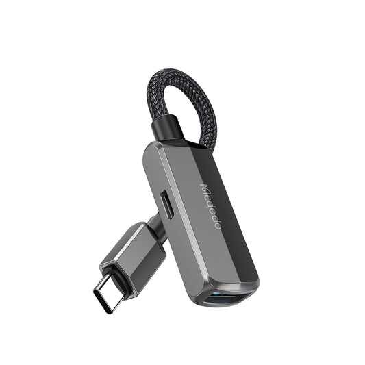 Adaptor OTG USB-C - USB-A / USB-C McDodo CA-2830, Gri