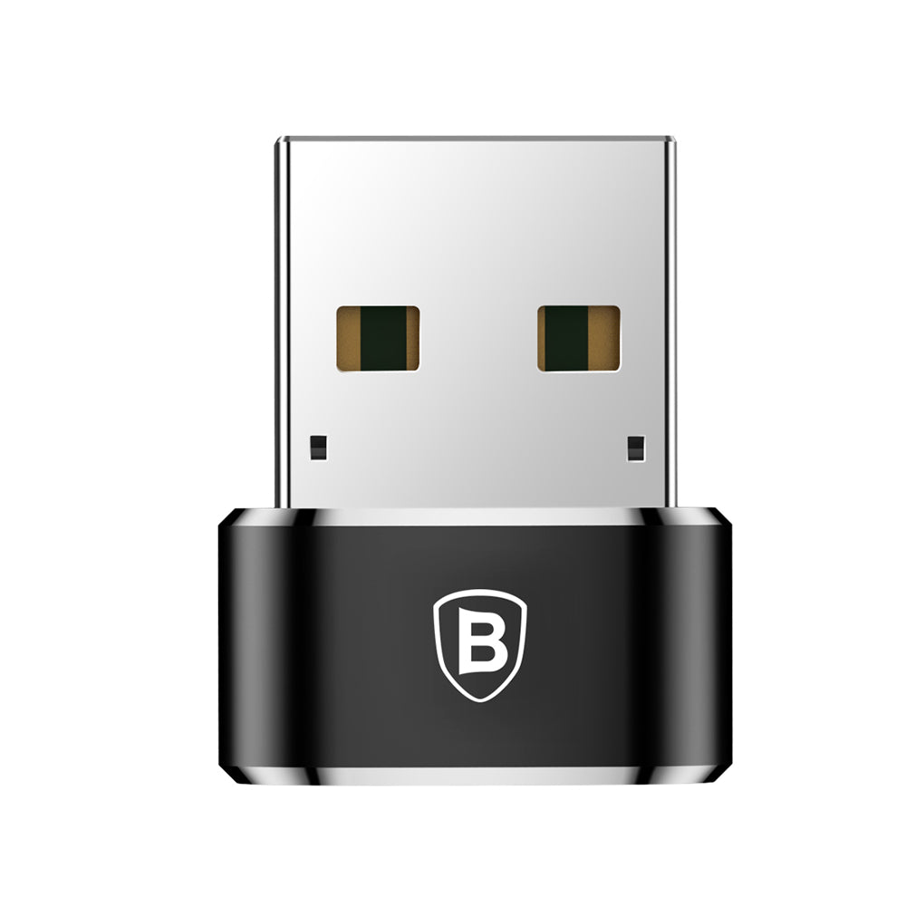 Baseus OTG-Adapter USB-C auf USB-A | Schwarz | Aluminium