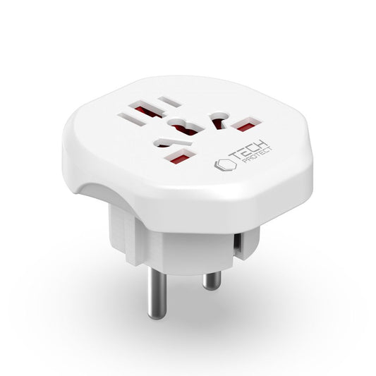 Adaptor Retea Tech-Protect US / UK / AU / FI / CN - Europa, Alb