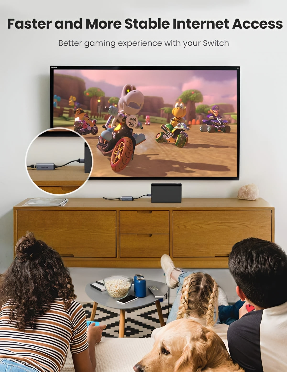 Placa Retea UGREEN CM209, RJ45, USB, Gri