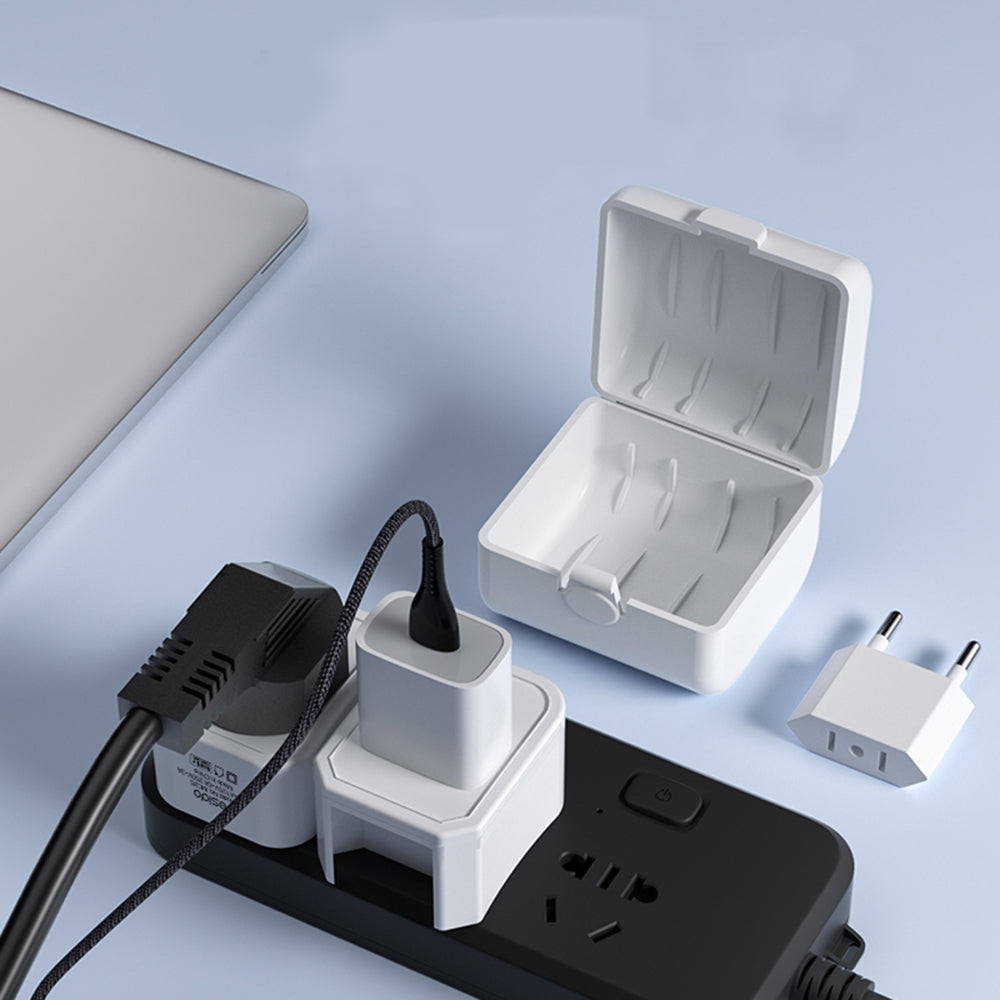 Adaptor Retea Yesido MC25 Travel CN/ US / EU / UK, Alb