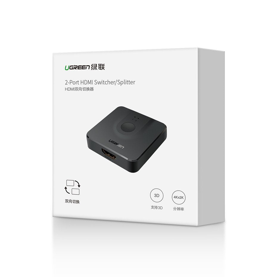 Switch Video HDMI UGREEN CM217, Negru