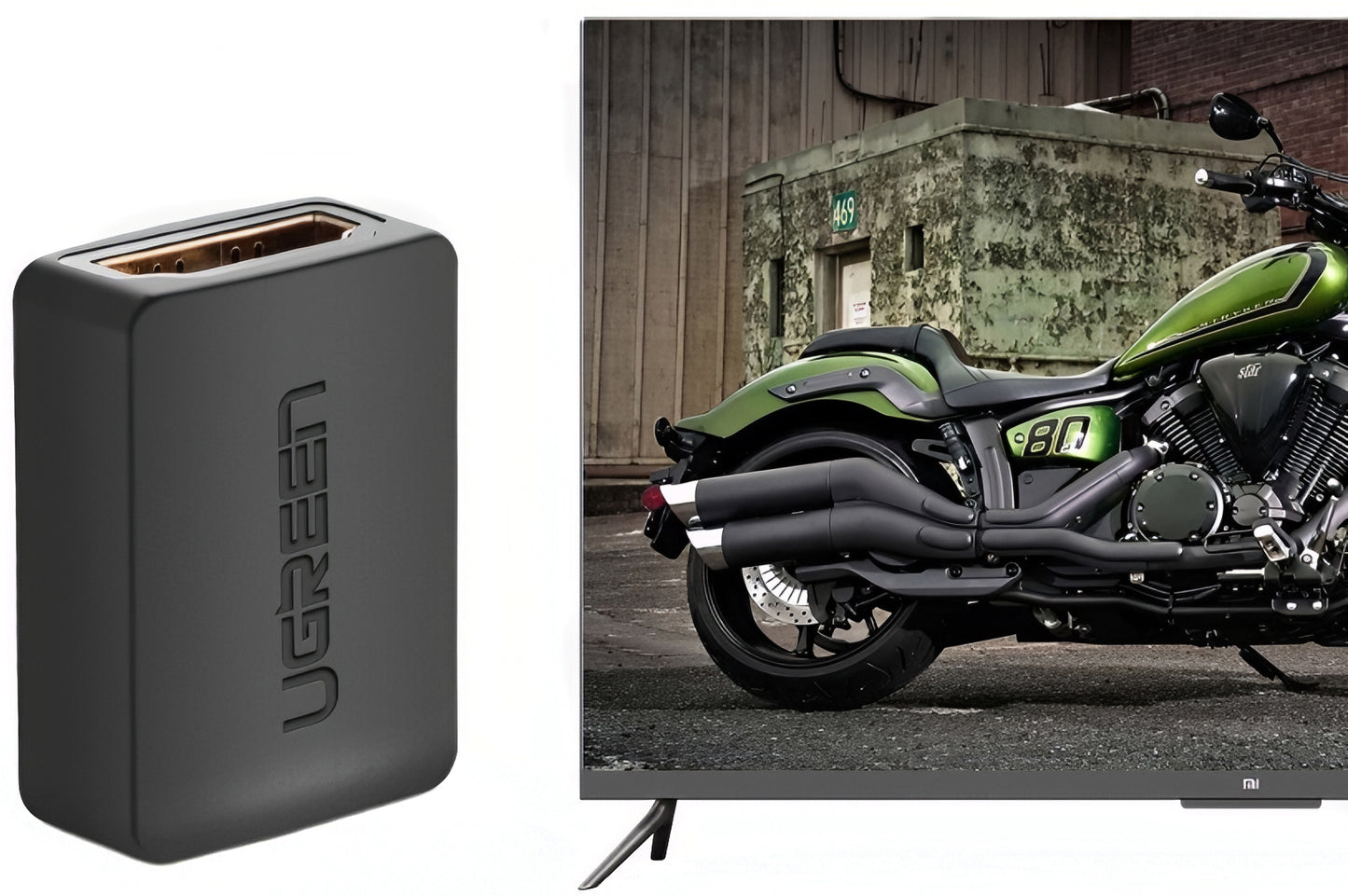 Adaptor Video UGREEN HD112, HDMI - HDMI, 4K, Negru