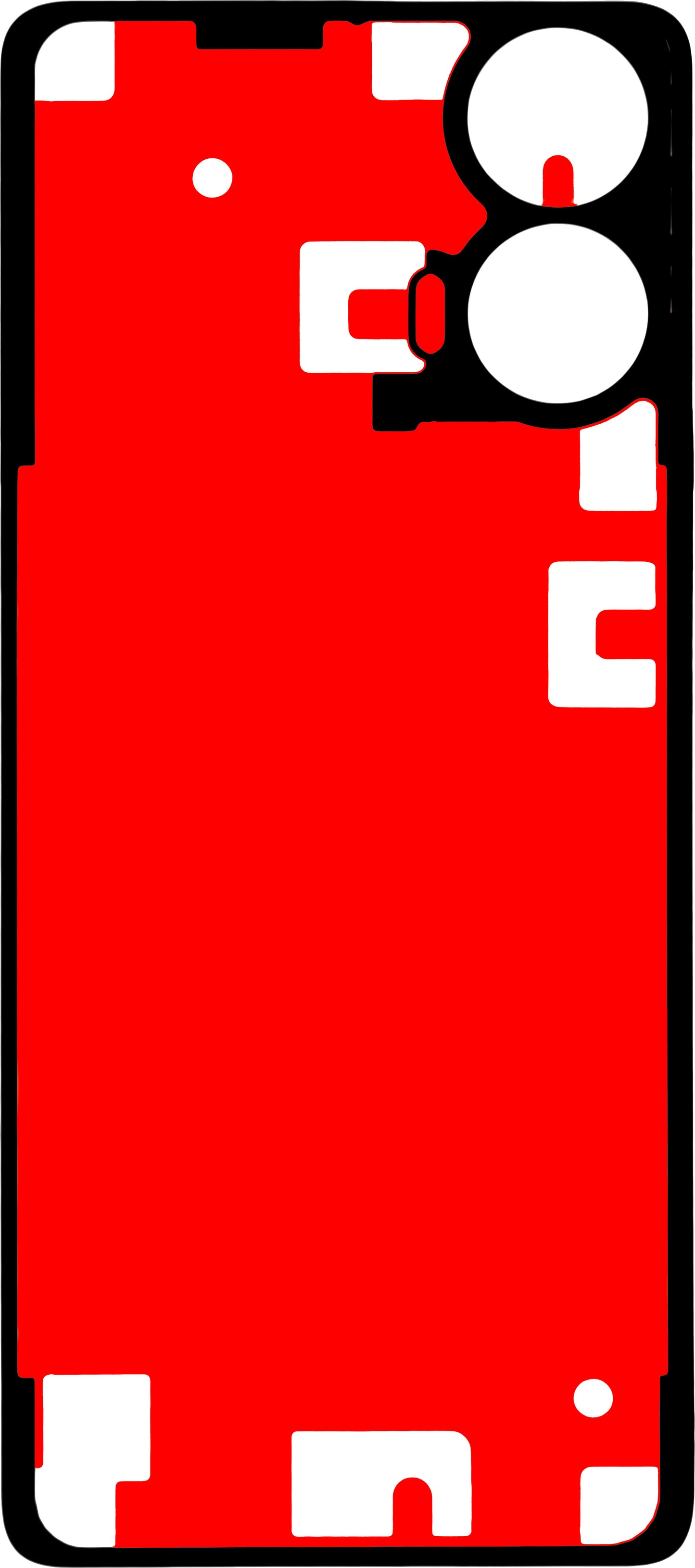 Adeziv Capac Baterie Motorola Moto G24, Service Pack 5D78C23855