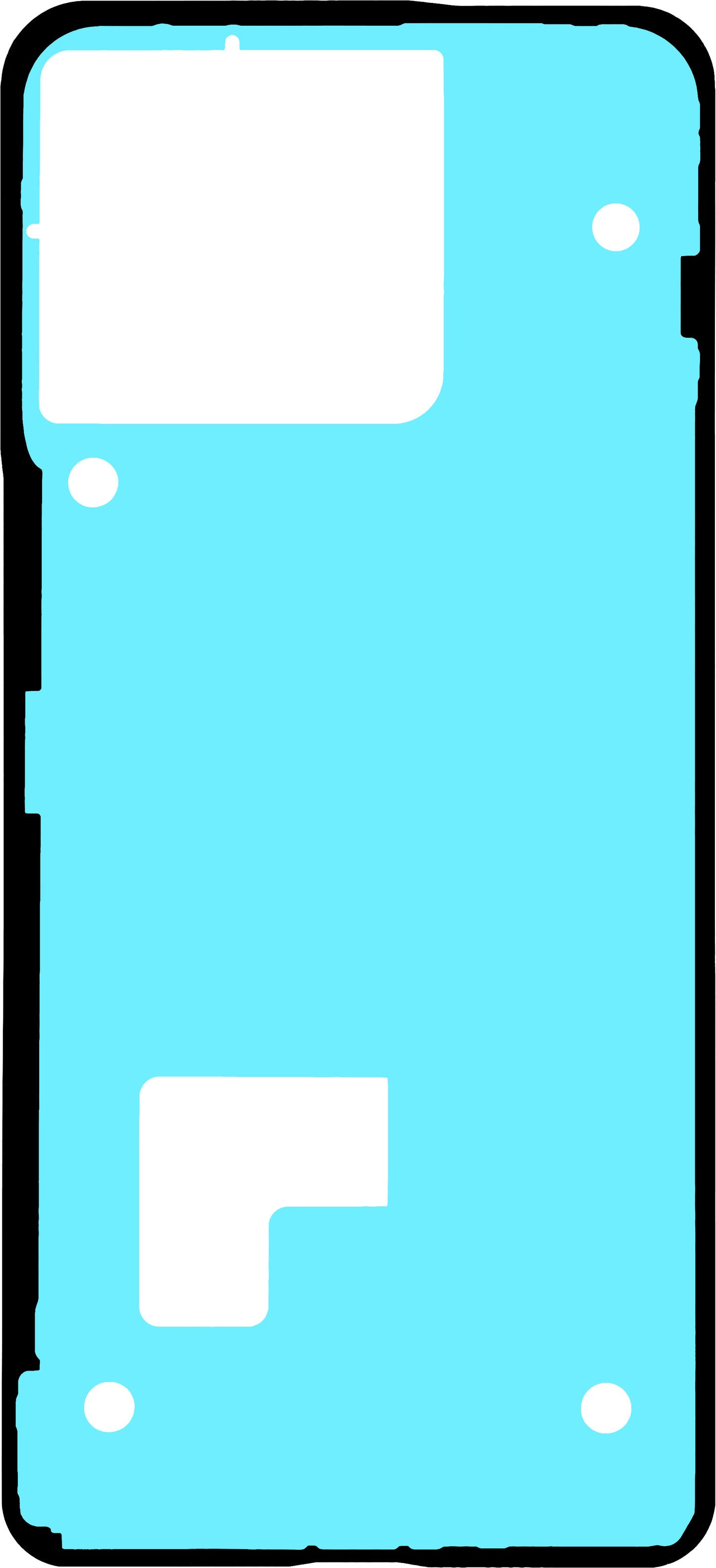 Adeziv Capac Baterie Motorola Edge 70, Service Pack 5D78C31618