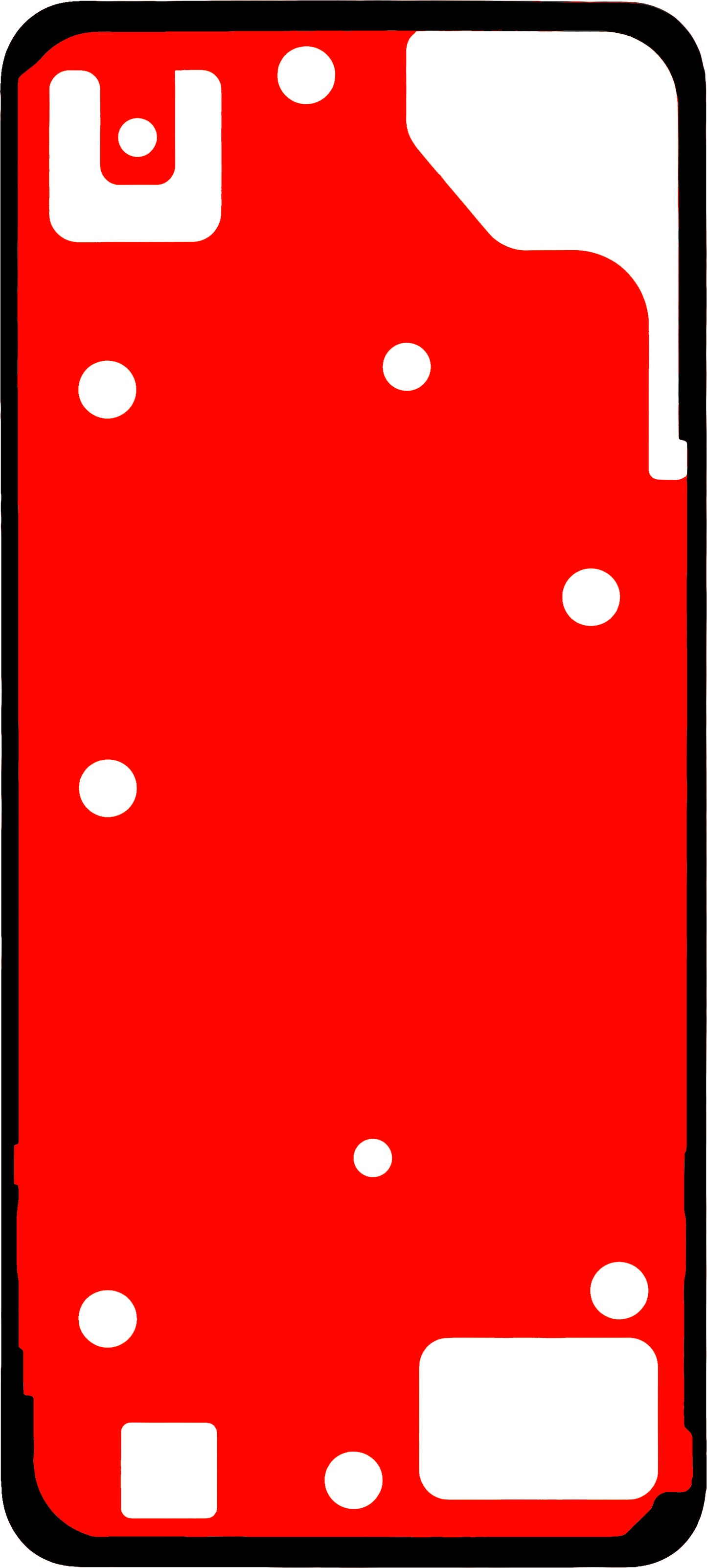 Adeziv Capac Baterie Realme Note 60, Service Pack 612717000444