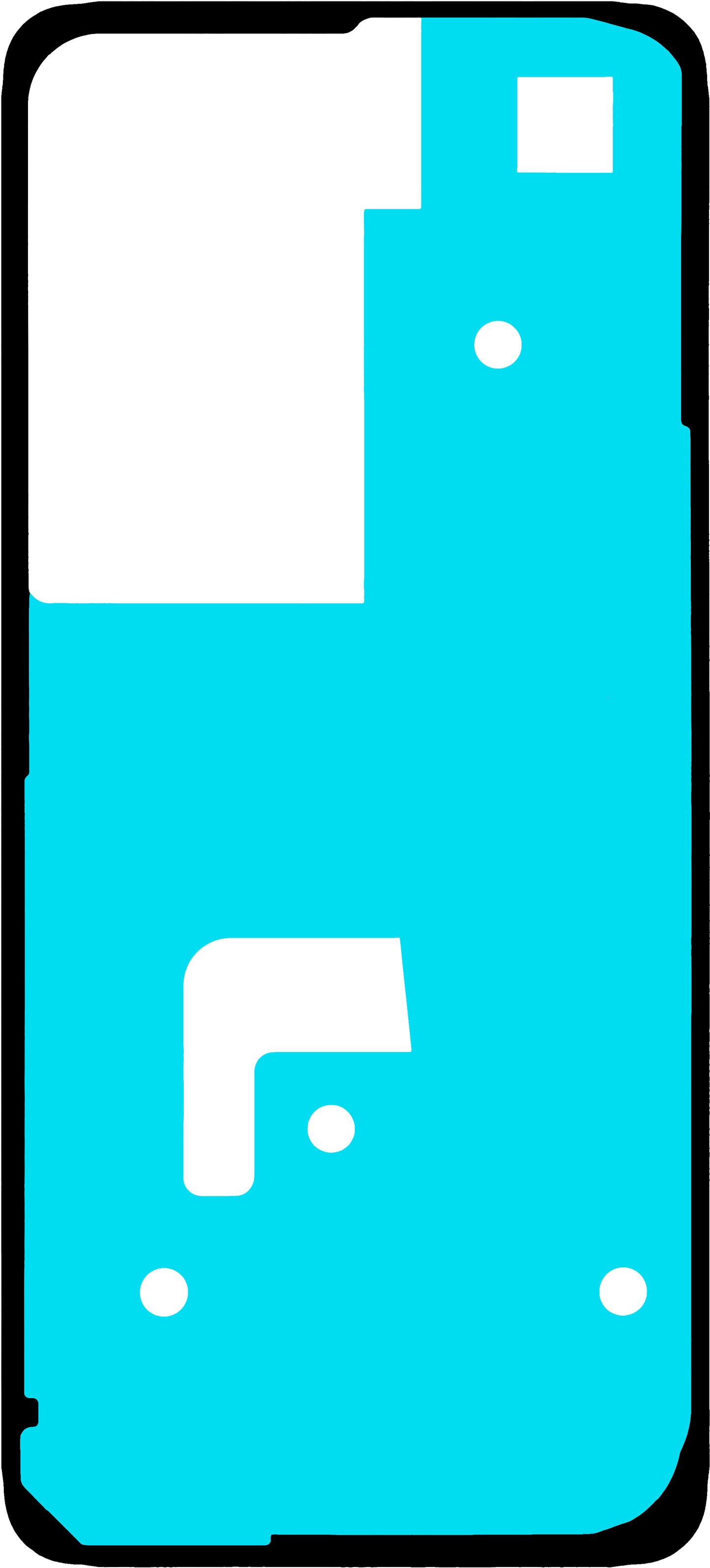 Adeziv Capac Baterie Realme 14x, Service Pack 612714001472