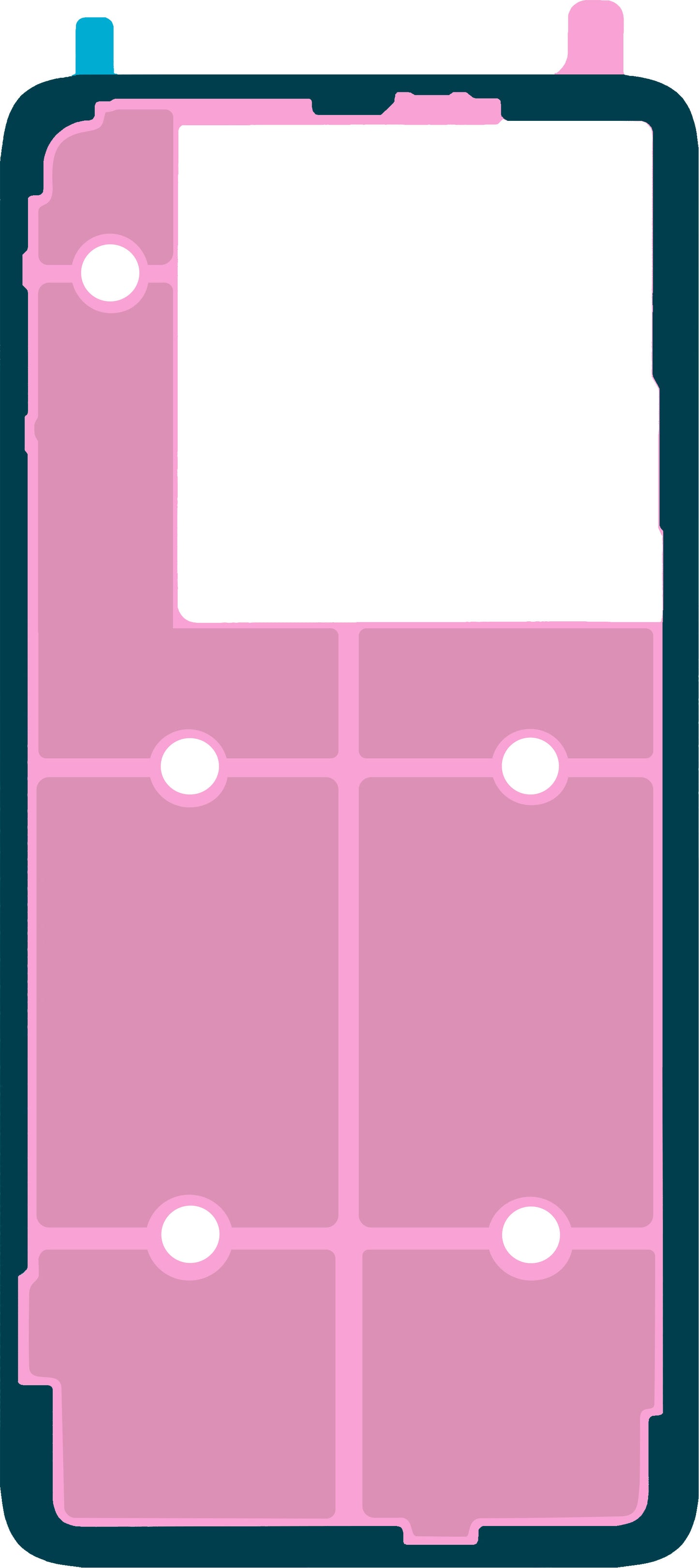 Adeziv Capac Baterie Realme GT 7 Pro, Service Pack 612717000435