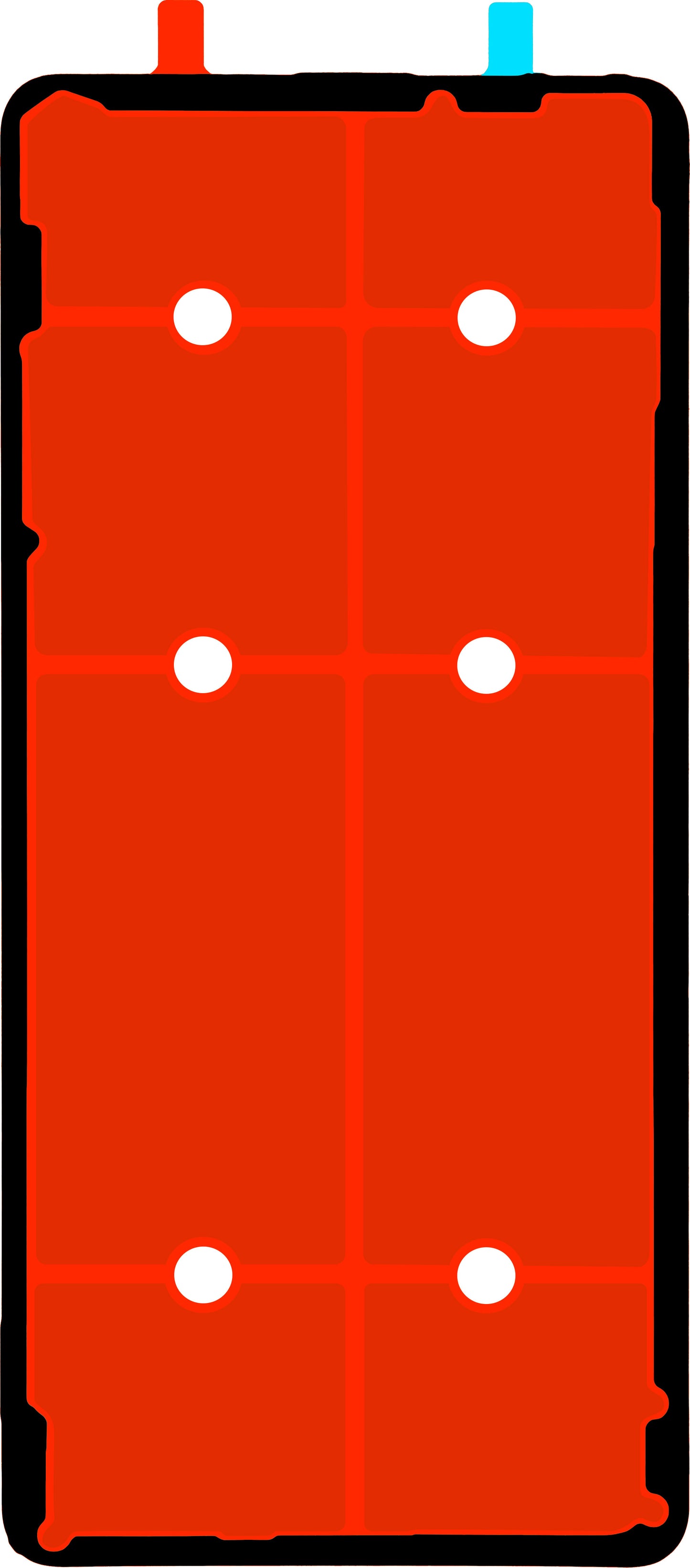 Adeziv Capac Baterie Realme GT 6, Service Pack 612717000253