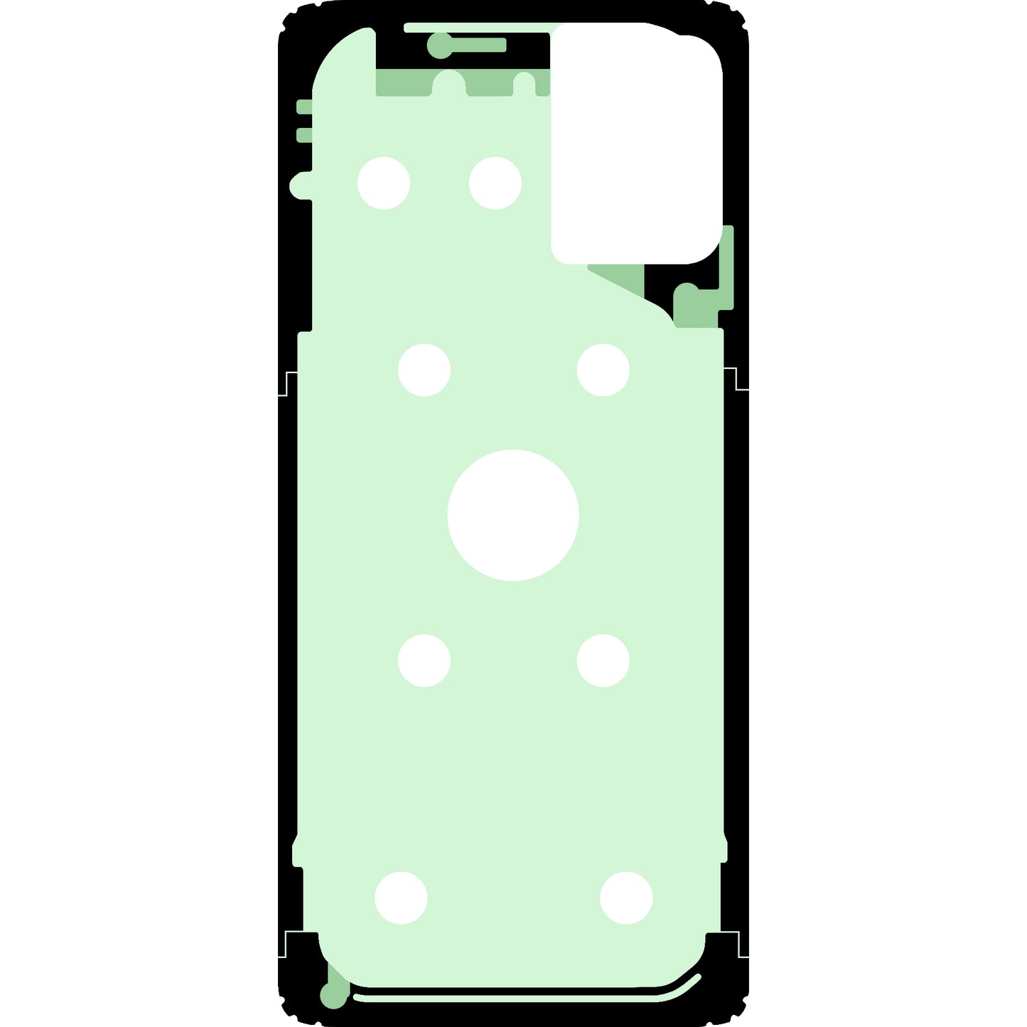 Adeziv Capac Baterie Samsung Galaxy A51 5G A516, Service Pack GH81-18660A