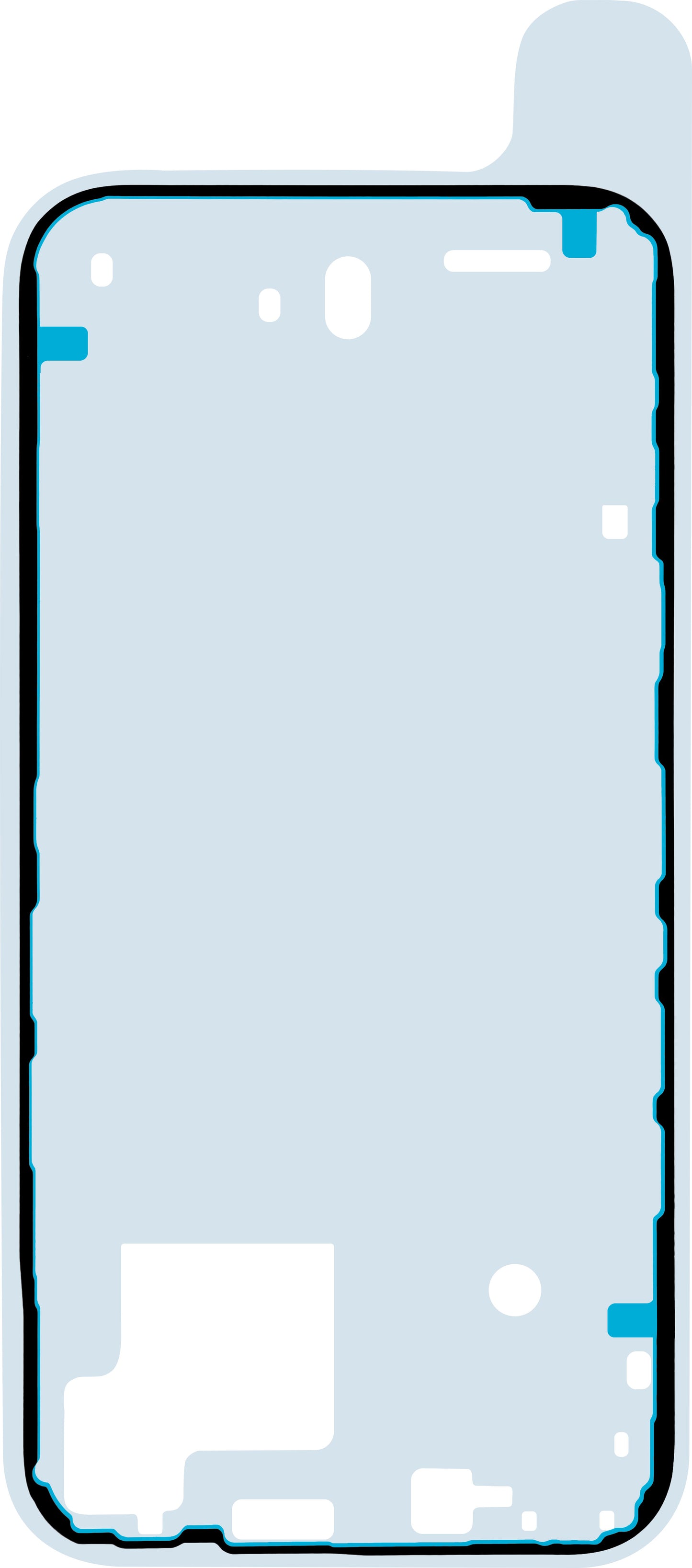 Adeziv Display Apple iPhone 14 Plus, Service Pack 923-08093