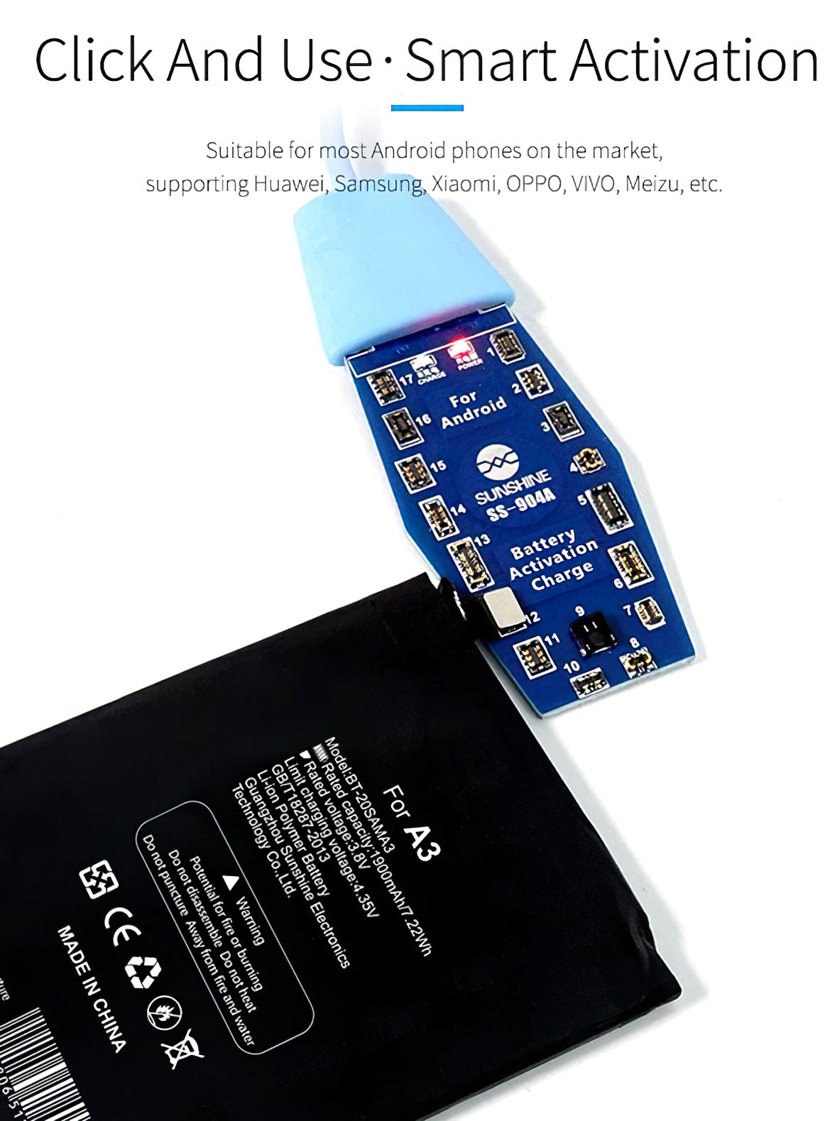 Alimentator Placa Sunshine SS-904A pentru Android Series