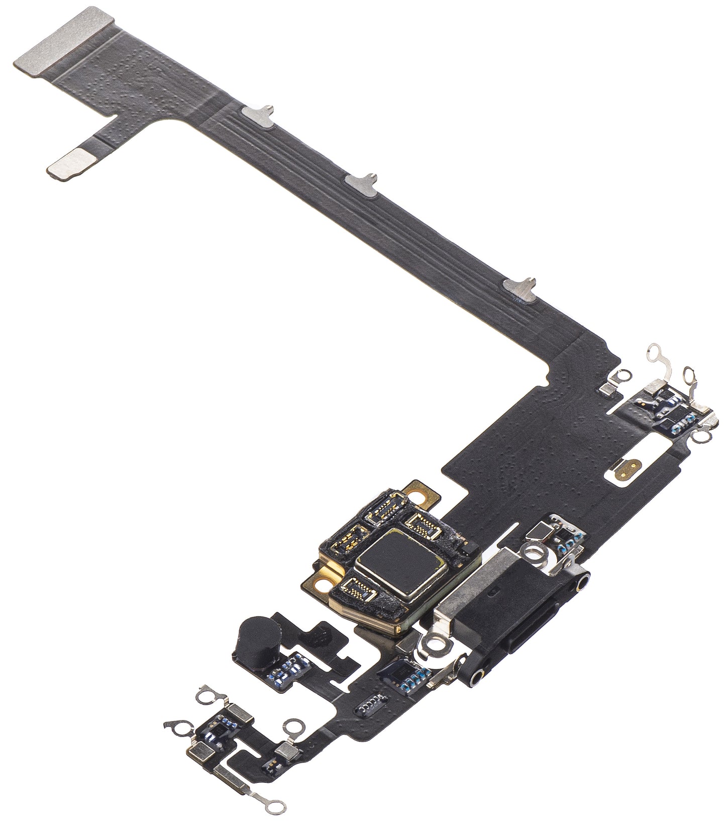 Banda cu Conector Incarcare - Microfon Apple iPhone 11 Pro Max, Negru