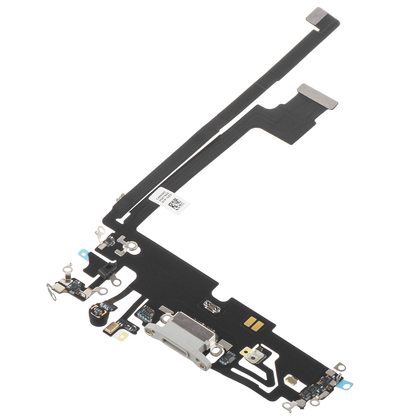 Banda cu Conector Incarcare - Microfon Apple iPhone 12 Pro Max, Argintiu