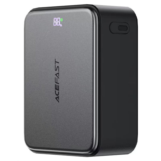 Baterie Externa Acefast M28, 10000mAh, 22.5W, QC + PD , 1 x USB-A - 2 x USB-C, Neagra