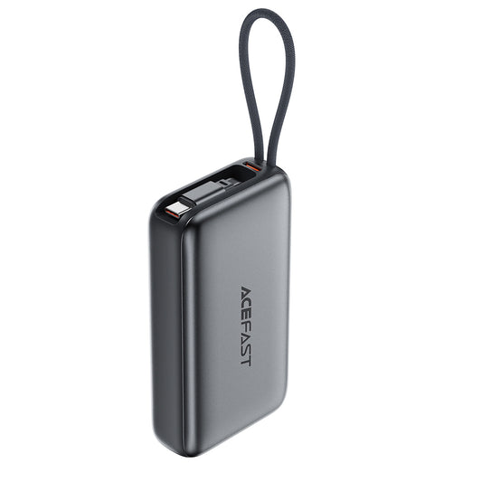 Baterie Externa Acefast M32, 10000mAh, 35W, PD , 2 x USB-C, Gri
