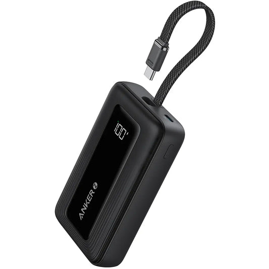 Baterie Externa Anker Zolo, 10000mAh, 30W, QC + PD, 1 x USB-A - 2 x USB-C, Neagra