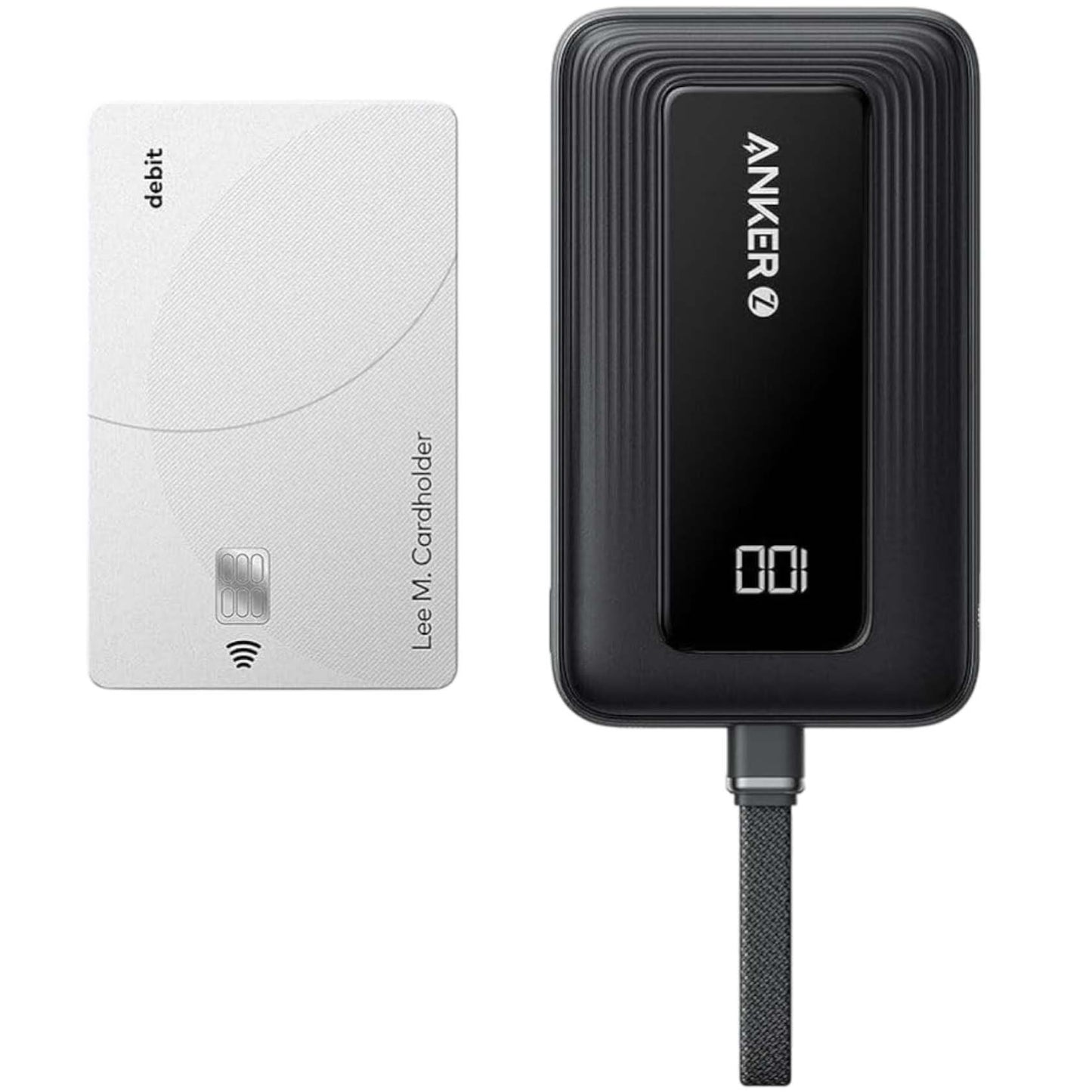 Baterie Externa Anker Zolo, 10000mAh, 30W, QC + PD, 1 x USB-A - 2 x USB-C, Neagra A1688H11