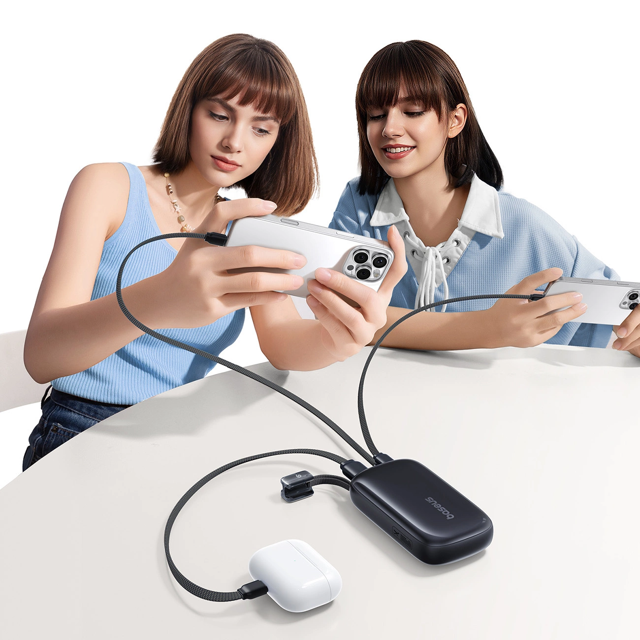 Baterie Externa Baseus EnerFill FC21 QPow 3 Ultra, 10000mAh, 22.5W, QC + PD, 1 x USB-A - 1 x USB-C, Neagra