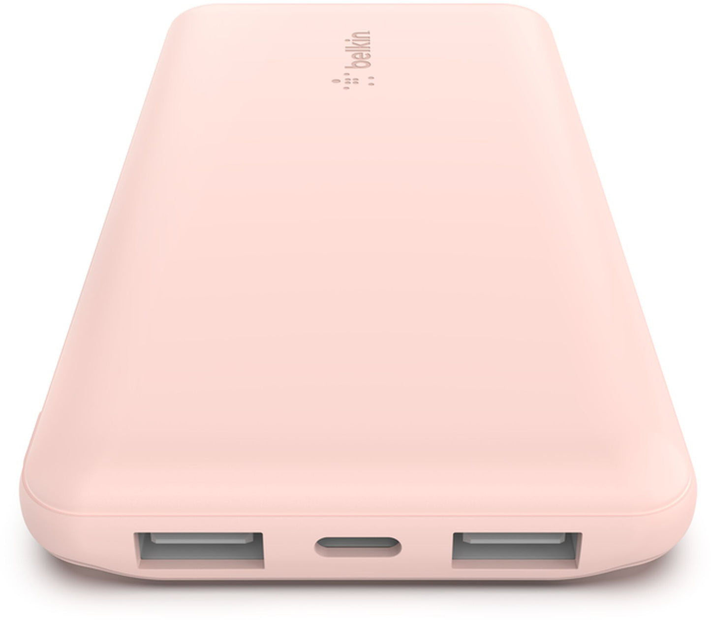 Baterie Externa Belkin BoostCharge, 10000mAh, 15W, 1 x USB-C - 2 x USB-A, Roz BPB011btRG