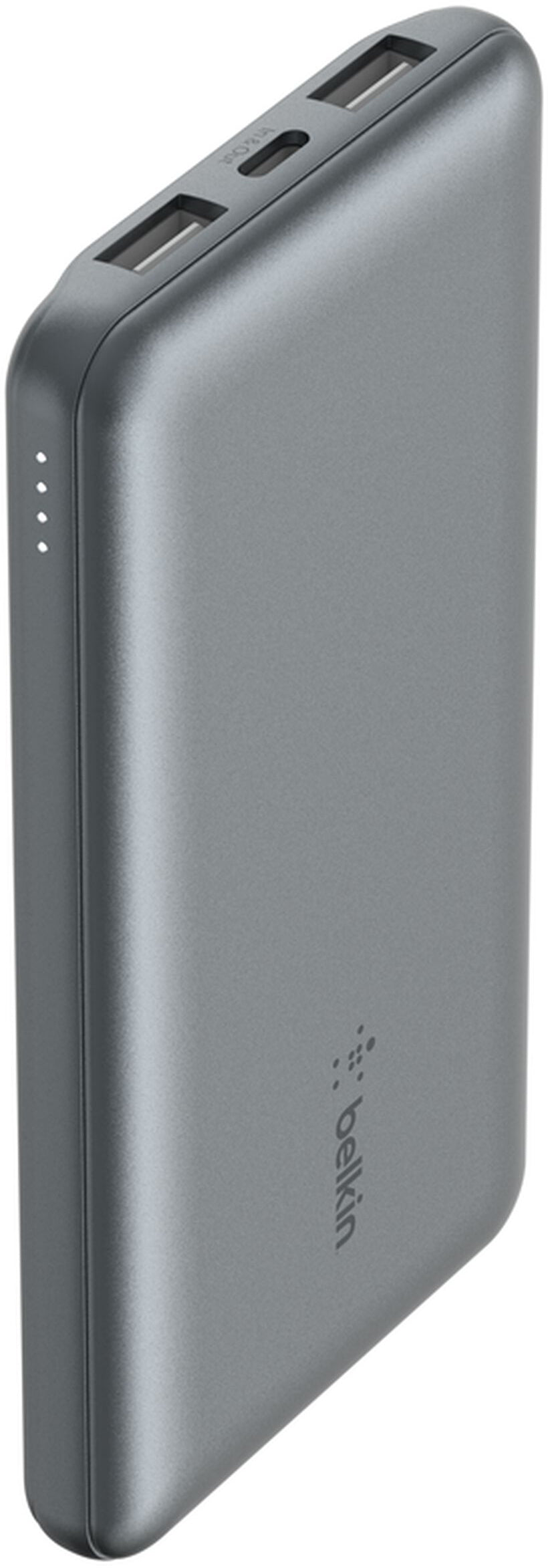 Baterie Externa Belkin BoostCharge, 10000mAh, 15W, 1 x USB-C - 2 x USB-A, Gri BPB011btGY