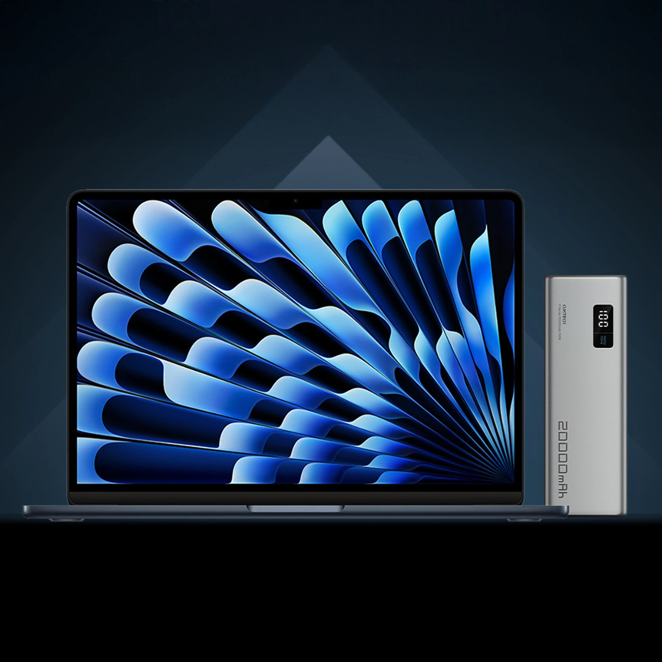 Baterie Externa Cuktech P+ No.15, 20000mAh, 150W, QC + PD, 1 x USB-A - 2 x USB-C, Gri CUKPB200GLBK