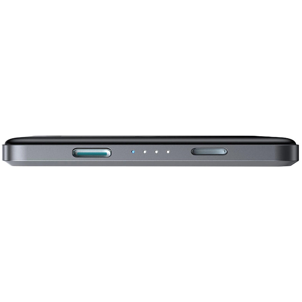 Baterie Externa Wireless Joyroom JR-PBM08, 5000mAh, 20W, PD + FQI, 1 x QI - 1 x USB-C, Gri