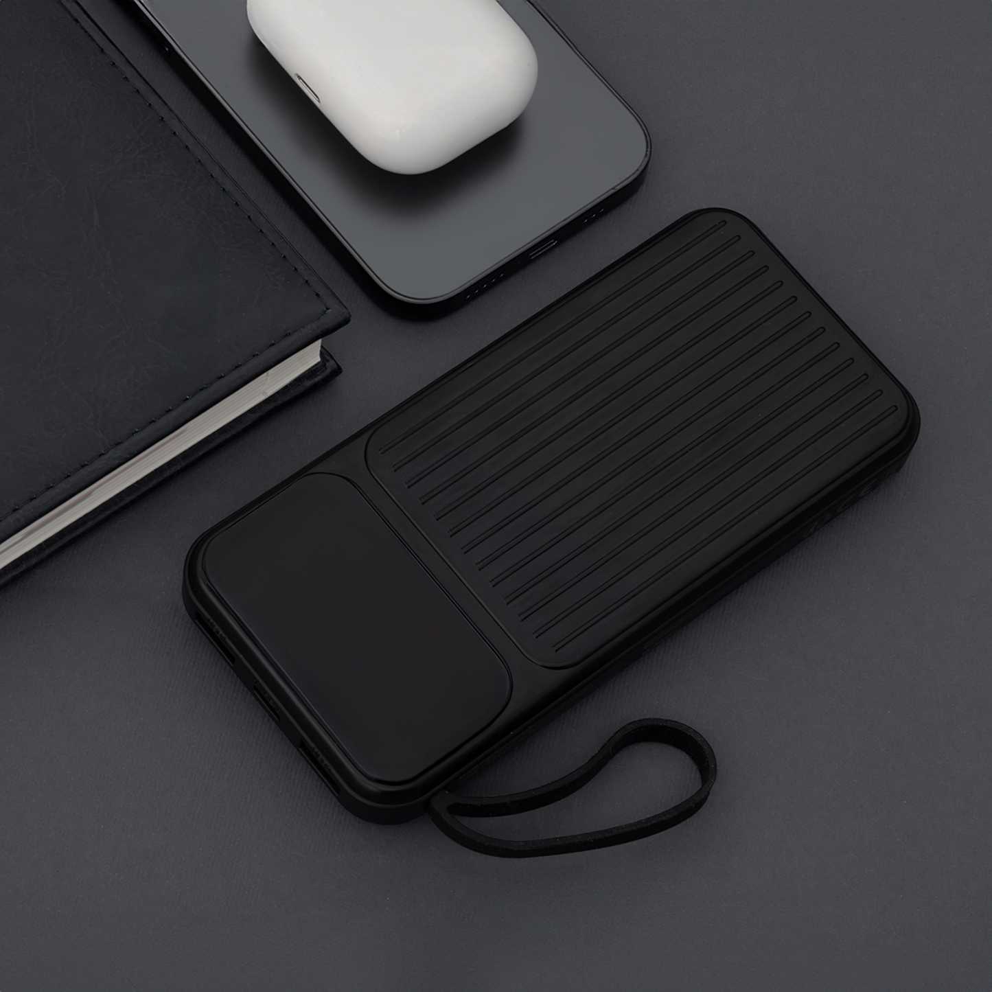 Baterie Externa MaXlife MXPB-06, 10000mAh, 22.5W, QC + PD, 1 x Lightning - 2 x USB-A - 2 x USB-C, Neagra