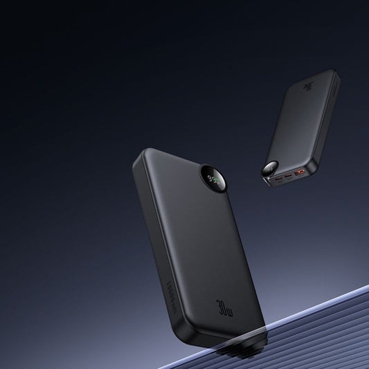 Baterie Externa McDodo MC-3850 Display, 10000mAh, 30W, QC + PD, 1 x USB-A - 2 x USB-C, Neagra