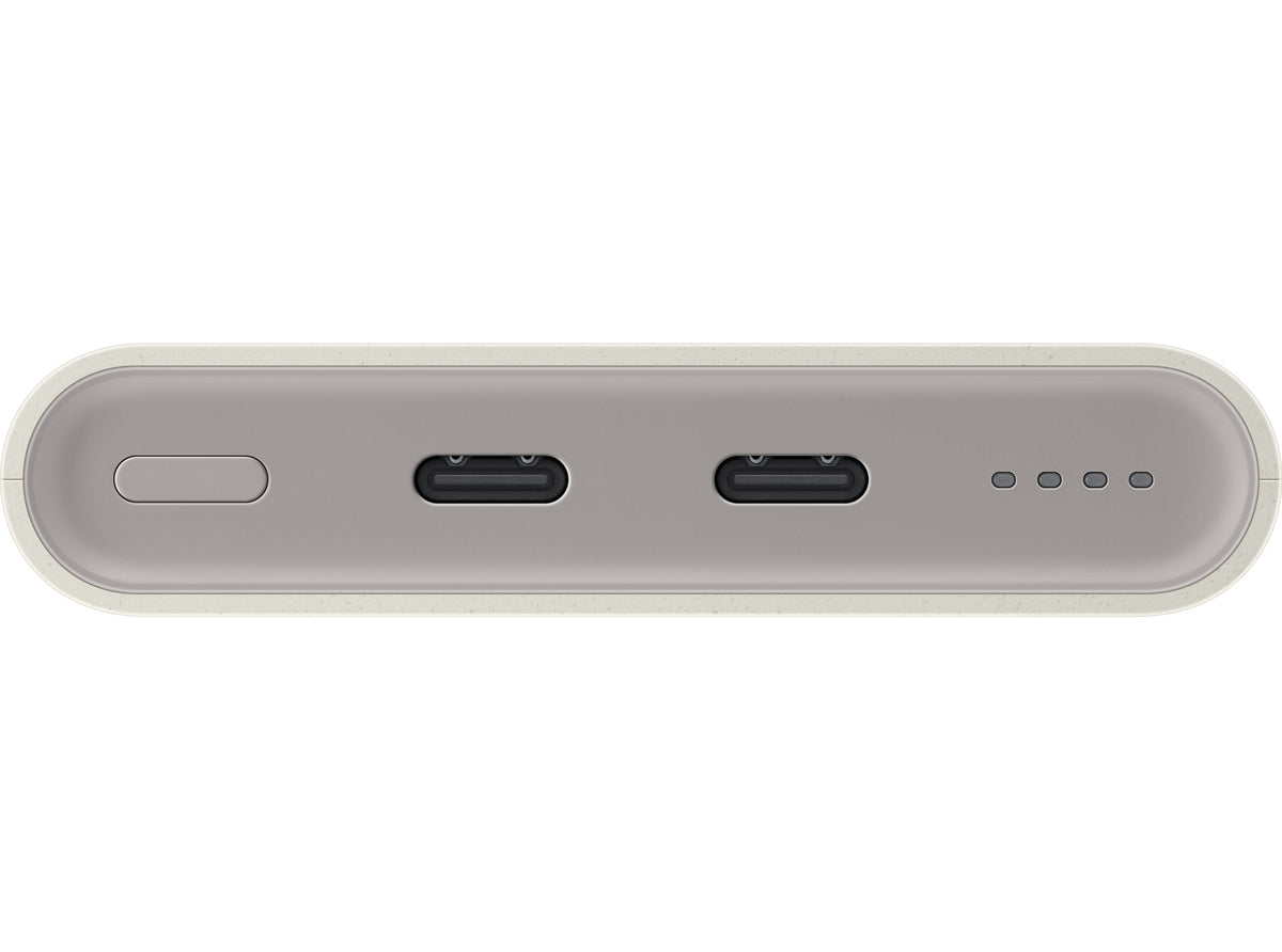 Baterie Externa Samsung, 10000mAh, 25W, PD, 2 x USB-C, Bej, Resigilata EB-P3400XUEGEU