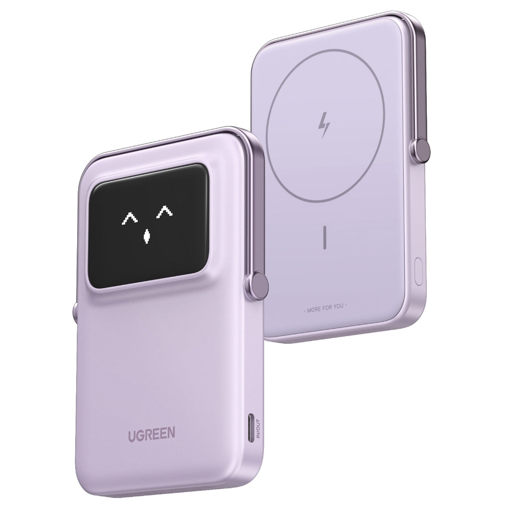 Baterie Externa UGREEN PB511 Uno, 10000mAh, 30W, QC + PD, 1 x USB-A - 2 x USB-C, Mov