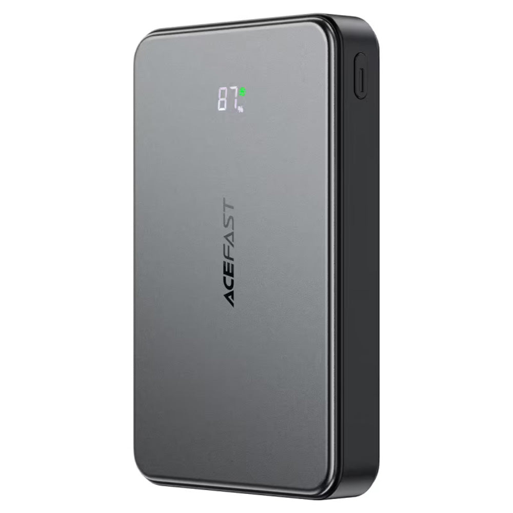 Baterie Externa Wireless Acefast M31, 10000mAh, 22.5W, QC + PD + FQI, 1 x QI - 1 x USB-A - 2 x USB-C, Neagra