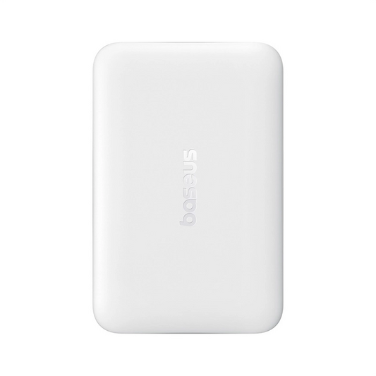 Baterie Externa Wireless Baseus EnerFill FM11 Ultra-Mini, 10000mAh, 22.5W, PD + FQI, 1 x QI - 1 x USB-C, Alba P1008210E213-00