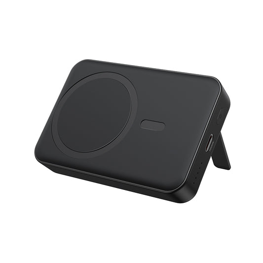 Baterie Externa Wireless BWOO BO-P59, 10000mAh, 20W, PD + FQI, 1 x QI - 1 x USB-C, Neagra