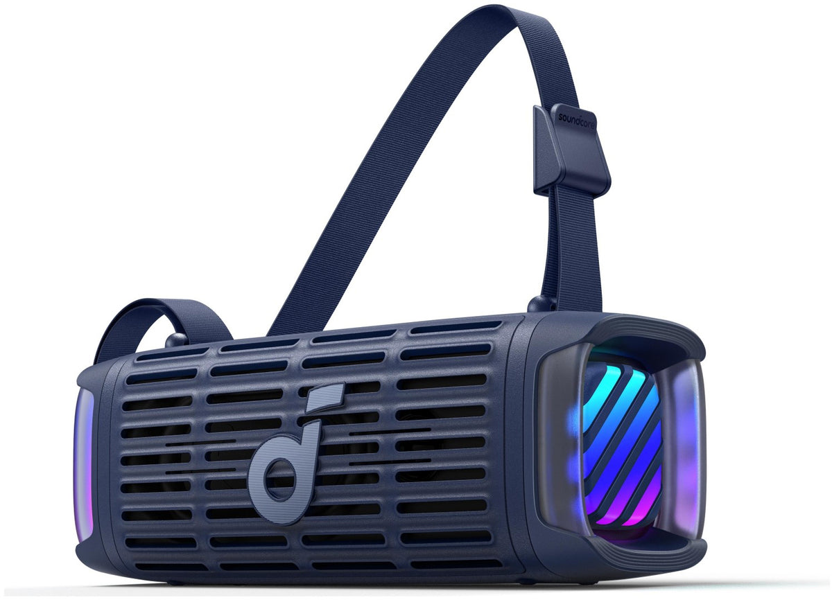 Boxa Portabila Bluetooth Anker SoundCore Boom 3i, 50W, RGB, Waterproof, Albastra D5100030