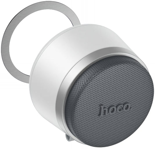 Boxa Portabila Bluetooth HOCO HC43 Mini Magnetic, 8W, TWS, Alba