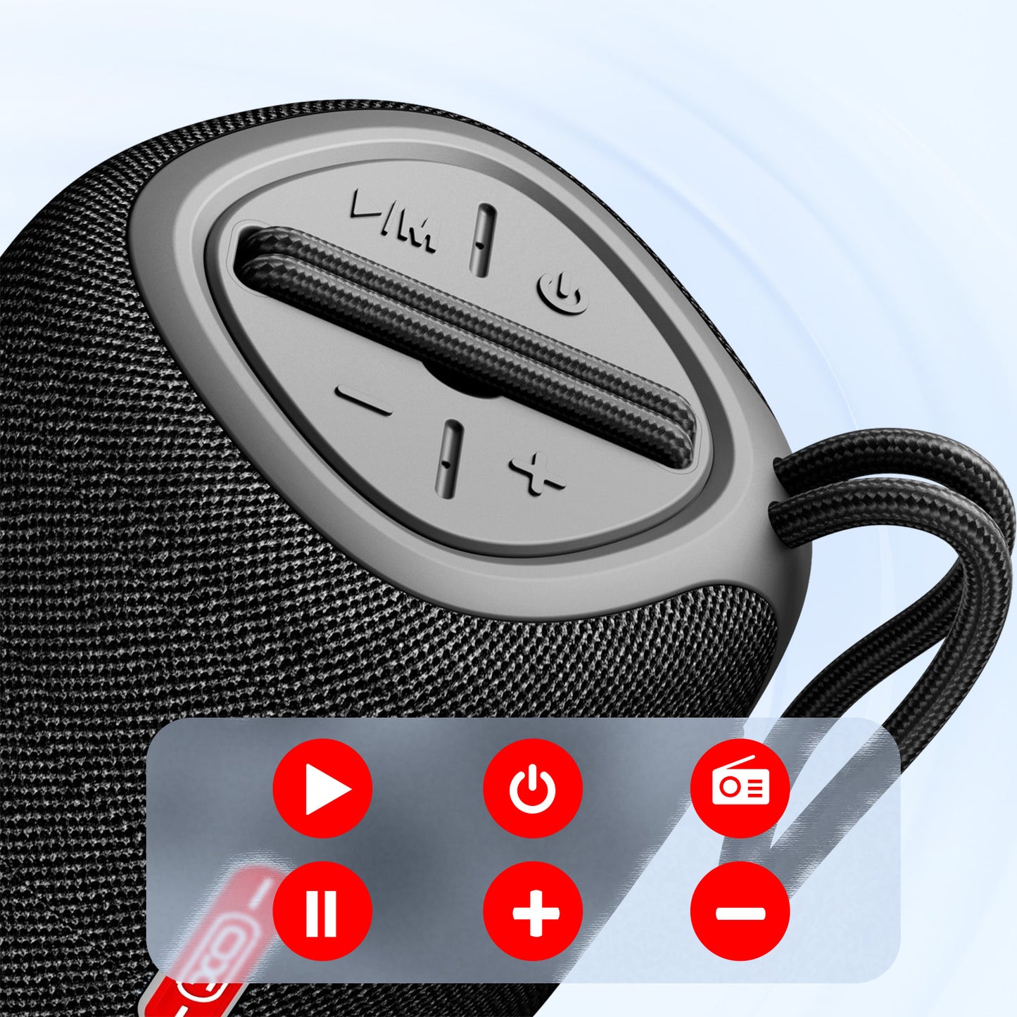 Boxa Portabila Bluetooth XO Design F38, 5W, Neagra