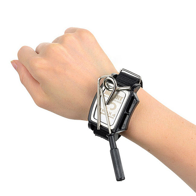 Jakemy JM-X4 Magnetisches Armband | Schwarz | Werkstatt Werkzeug