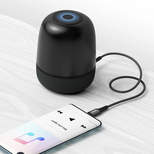 Cablu Audio USB-C - 3.5mm Acefast C1-08, 1.2m, Negru