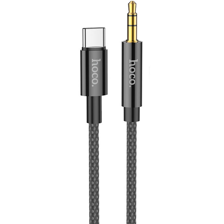 Cablu Audio USB-C - 3.5mm HOCO UPA19, 1m, Negru