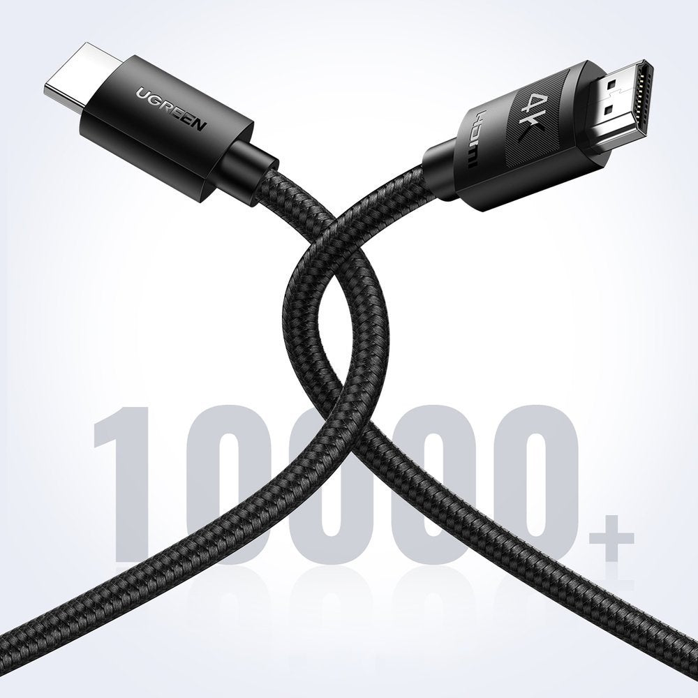 Cablu Video UGREEN HD119, HDMI - HDMI, 4K, 1m, Negru