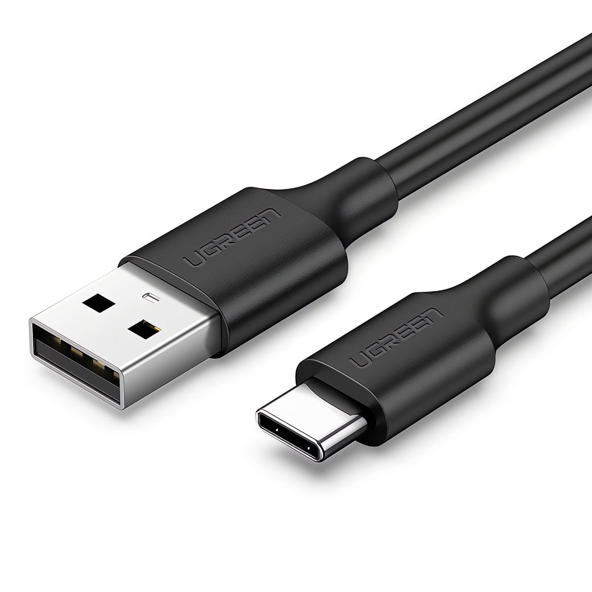 Cablu Date si Incarcare USB-A - USB-C UGREEN US287, 18W, 1.5m, Negru