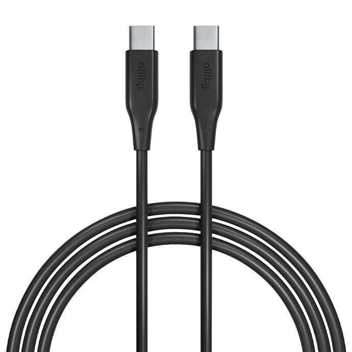 Cablu Date si Incarcare USB-C - USB-C Allity. AUC-02, 100W, 2m, Negru